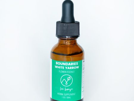 Boundaries: White Yarrow Flower Essence Fashion