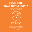 Soul Fire: California Poppy Essence Sale