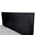 Tofino Bed Frame King Size Timber Mattress Base With Storage Drawers - Black Hot on Sale