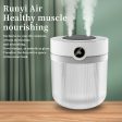 2000ML Large Capacity Humidifier with LED Display - Silent Cool Mist Air Humidifier for Home and Office Discount