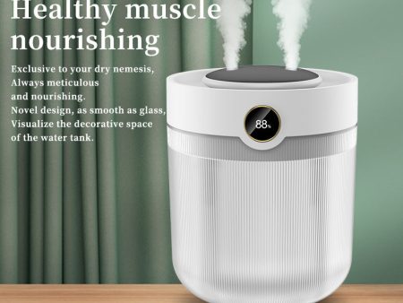 2000ML Large Capacity Humidifier with LED Display - Silent Cool Mist Air Humidifier for Home and Office Discount