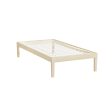 Artiss Bed Frame Single Size Wooden Base Mattress Platform Timber Pine BRUNO Supply