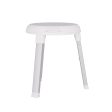 Evekare Deluxe Height-adjustable Rotating Bathroom Stool Online