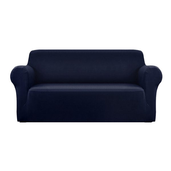 Artiss Sofa Cover Couch Covers 3 Seater Stretch Navy Online Sale