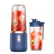 1 x Portable USB Blue Rechargeable Juicer Cup,Portable Blender for Smoothies and Juices - USB Rechargeable, Powerful & Compact Discount