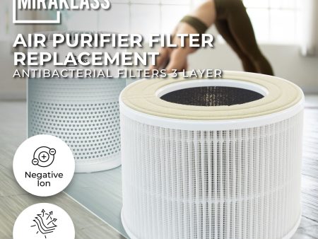 MIRAKLASS Air Purifier Filter For MK-KJ050C7-AWK Online now