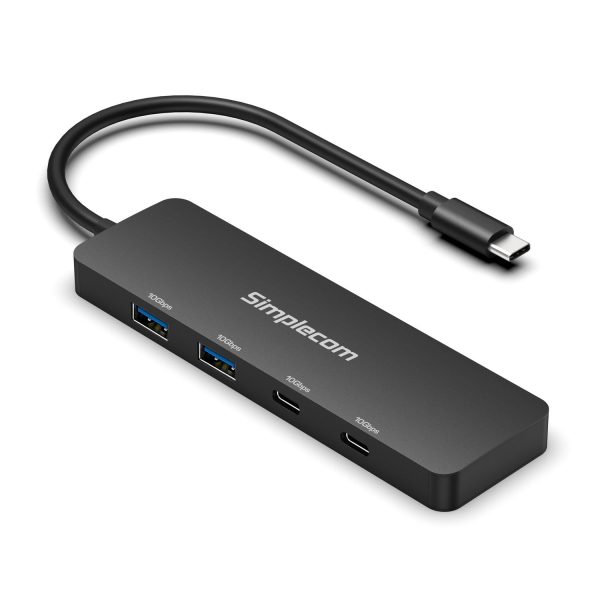 Simplecom CH392 USB 3.2 Gen2 USB-C 4-Port 10Gbps Hub (2x USB-A and 2x USB-C) Online