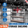 5-Tier Garage Shelving Warehouse Rack 1.8M x 1.2M Racking Storage shelves 1000Kg Hot on Sale