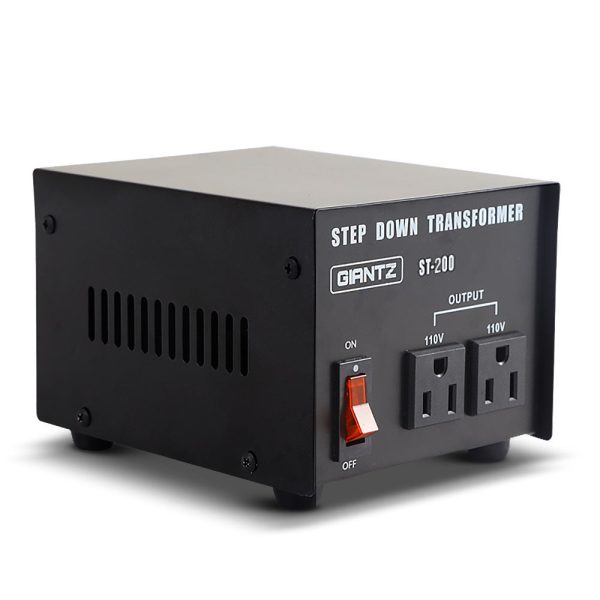 Giantz Step Down Transformer 200W 240V TO 110V Stepdown Voltage Converter AU-US Online now