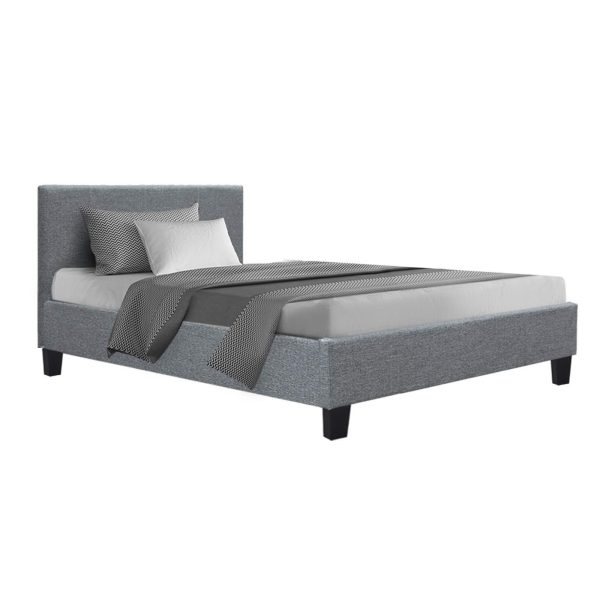 Artiss Bed Frame Single Size Grey NEO Hot on Sale