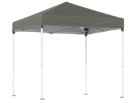 Instahut Gazebo 2x2m Outdoor Patio Garden Marquee Shade w  Base Pods Grey Online now