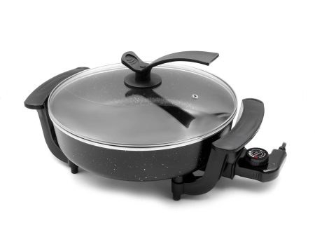 Electric Fry Pan with Cooking Divider, 3.5L Capacity, Non-Stick Online Sale