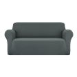 Artiss Sofa Cover Couch Covers 3 Seater Stretch Grey Online Sale