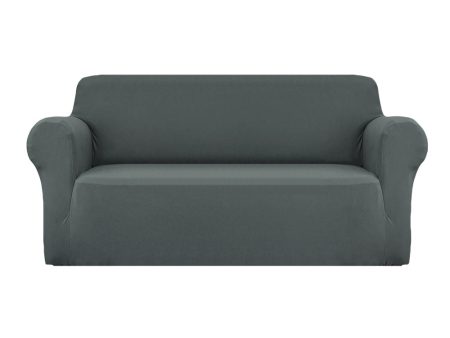 Artiss Sofa Cover Couch Covers 3 Seater Stretch Grey Online Sale