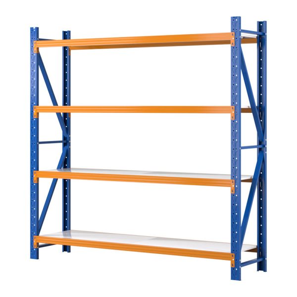 Giantz 2Mx2M Garage Shelving Warehouse Rack Pallet Racking Storage Shelf Blue For Discount