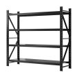 Giantz 2Mx1.8M Garage Shelving Warehouse Rack Pallet Racking Storage Shelf Black Cheap