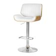 Artiss Bar Stools Swivel Leather Chairs Wooden For Discount