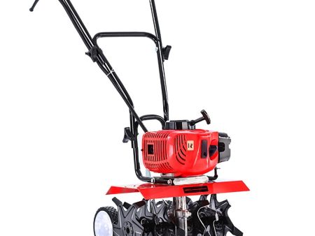 Giantz 88CC Tiller Rototiller Garden Cultivator 6 Blades Soil Power Rotary Hoe Online now