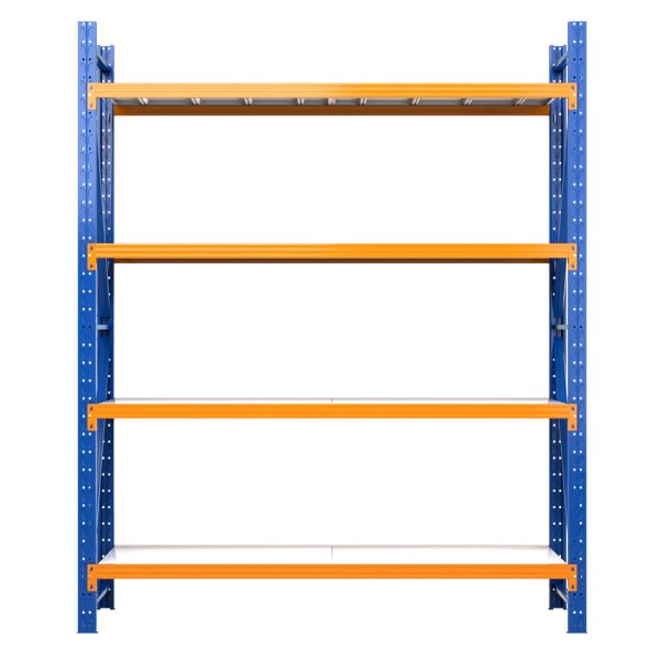 Giantz 2.4Mx2M Garage Shelving Warehouse Rack Pallet Racking Storage Shelf Blue Hot on Sale