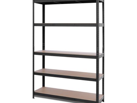 5-Tier Garage Shelving Warehouse Rack 1.8M x 1.2M Racking Storage shelves 1000Kg Hot on Sale