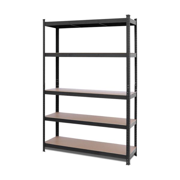 5-Tier Garage Shelving Warehouse Rack 1.8M x 1.2M Racking Storage shelves 1000Kg Hot on Sale