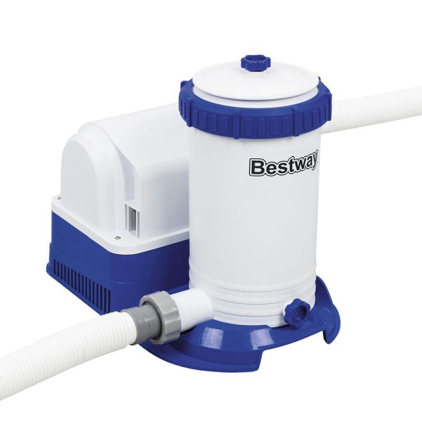 Bestway Pool Pump Cartridge Filter 2500GPH 9463L H Flowclear™ Filters Cleaner Sale