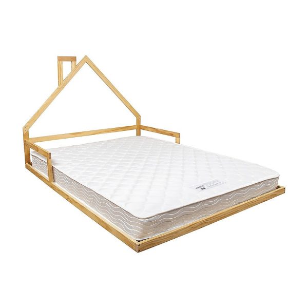 Pine Wood Floor Bed House Frame for Kids and Toddlers Online