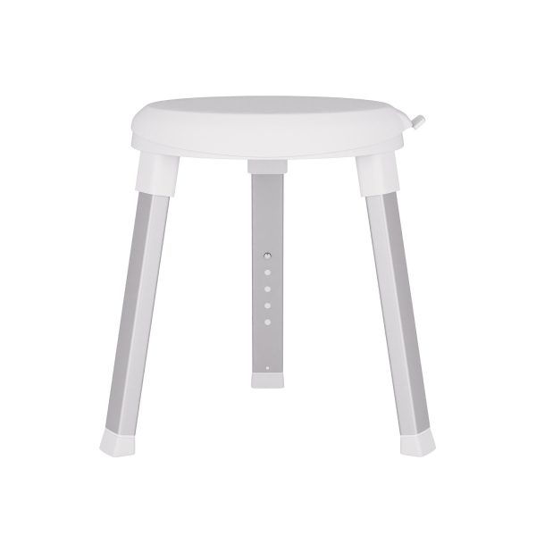 Evekare Deluxe Height-adjustable Rotating Bathroom Stool Online