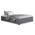 Artiss Bed Frame King Single Size Gas Lift Base Grey TOKI Sale