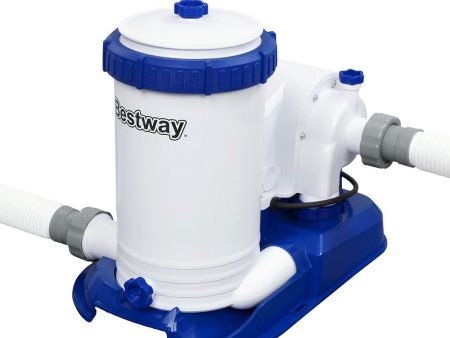 Bestway Pool Pump Cartridge Filter 2500GPH 9463L H Flowclear™ Filters Cleaner Sale