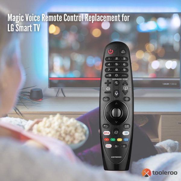 Tooleroo Smart TV Remote Control Replacement for LG Voice Magic 20GA 19BA 18BA Sale