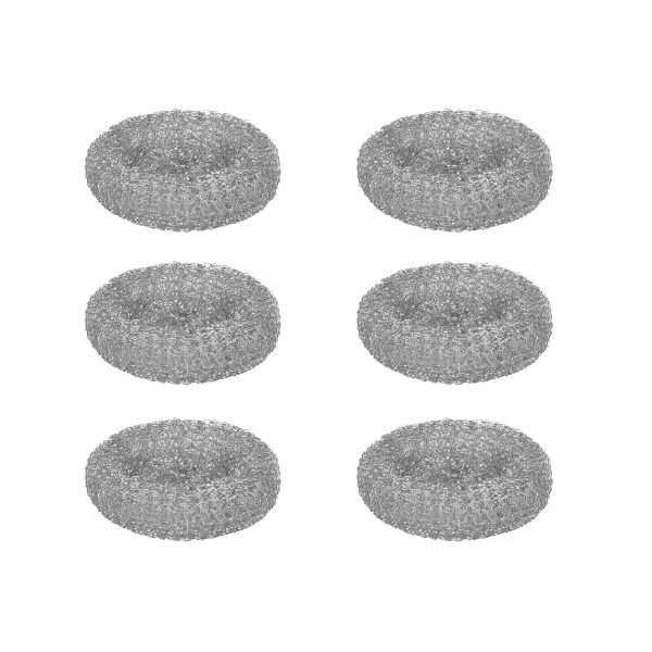 6 Pack Household Cleaning Stainless Steel Jumbo Scourers For Sale