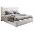 Artiss Bed Frame Queen Size Gas Lift White TIYO Online Hot Sale