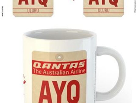 Qantas - AYQ Airport Code Tag For Discount