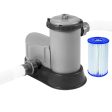 Bestway Pool Pump Cartridge Filter 1500GPH 5678L H Flowclear™ Filters Cleaner on Sale