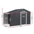 Giantz Garden Shed 3.22x1.96M Outdoor Storage Tool Workshop House Shelter Fashion