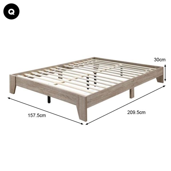 Scandi Bed Base - Queen For Discount