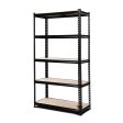 Giantz 1.5M Garage Shelving Warehouse Rack Pallet Racking Storage Shelve Black on Sale