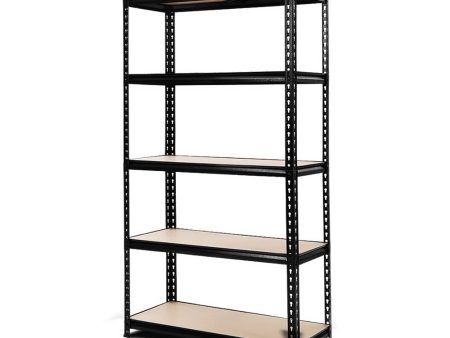 Giantz 1.5M Garage Shelving Warehouse Rack Pallet Racking Storage Shelve Black on Sale