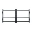 Giantz 4Mx2M Garage Shelving Warehouse Rack Black Hot on Sale