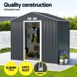 Giantz Garden Shed Outdoor Storage 2.15x1.3M Tool Workshop House Shelter Sliding Door Sale