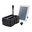 Gardeon Solar Submersible Water Pond Fountain Pump with Filter Box 4.6FT 470L H Hot on Sale