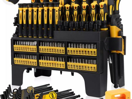 140Pcs Magnetic Screwdriver Set Hex Key Magnetizer Demagnetizer Precision Screwdriver on Sale