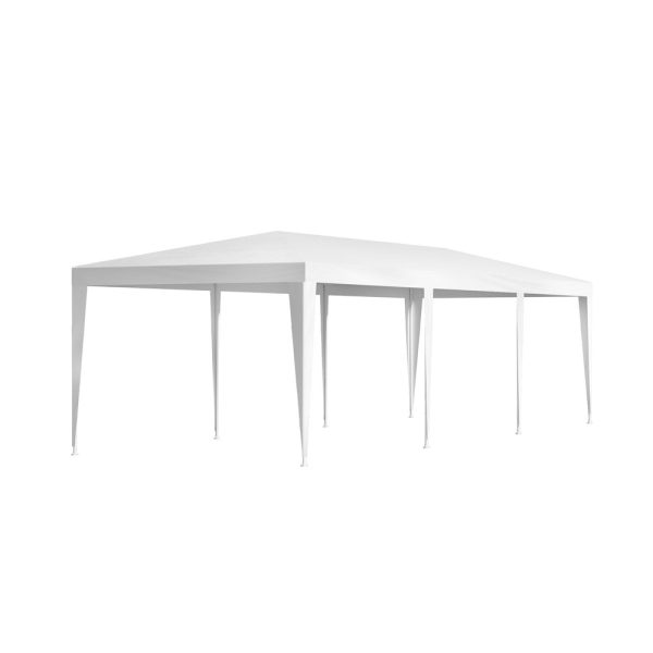 Instahut Gazebo 3x9 Wedding Party Marquee Tent Outdoor Event Camping Shade White Online Hot Sale