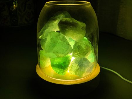 Aurora Crystal Diffuser - Green Calcite For Sale