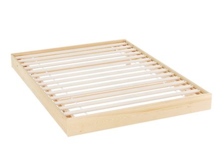 Artiss Bed Frame Double Size Floating Wooden Mattress Base Platform Timber ODIN For Cheap