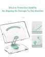 Green Acrylic Foldable Tablet and Phone Stand - 360° Rotation, Anti-Slip Design, Lightweight and Compact Online Sale