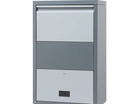 Gardeon Parcel Letterbox Drop Box Package Grey For Cheap