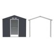 Giantz Garden Shed Outdoor Storage 2.15x1.74M Tool Workshop House w Extension Kit Fashion