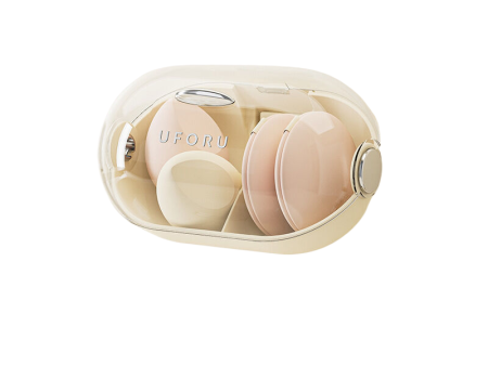 Punch-Free wall mounted beauty egg storage box with lid For Sale